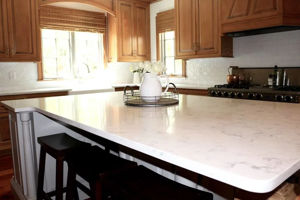 Kitchen with Subway Tiles and Quartz Countertops by Dalton Carpet One Floor & Home - Photo 5