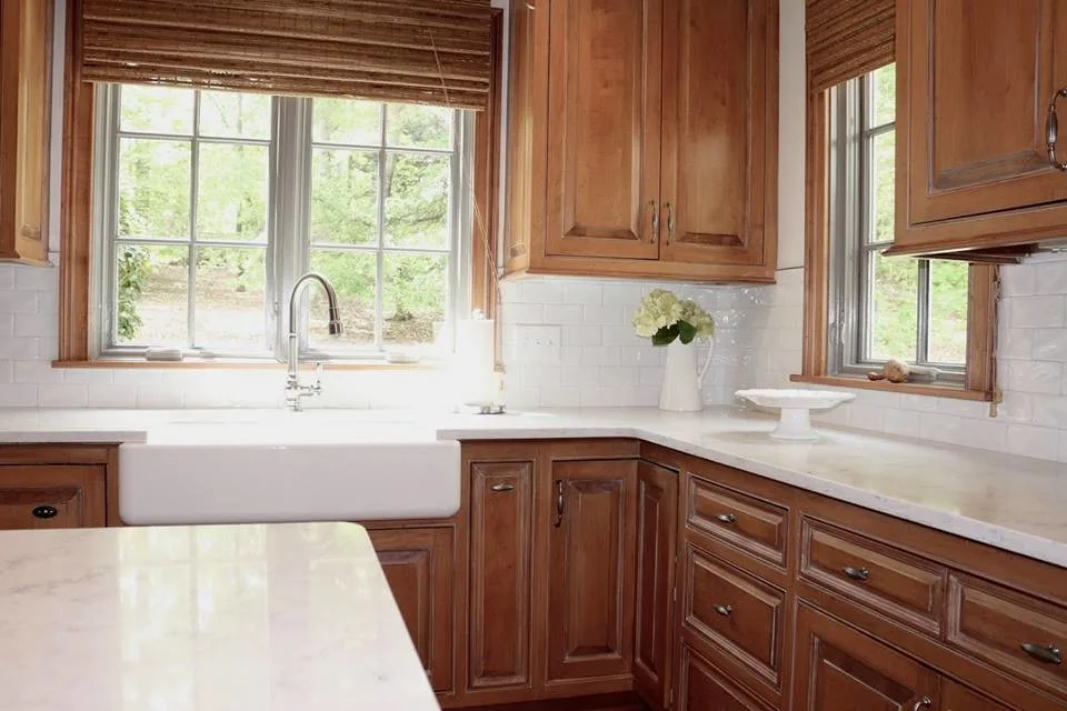Kitchen with Subway Tiles and Quartz Countertops by Dalton Carpet One Floor & Home - Photo 3