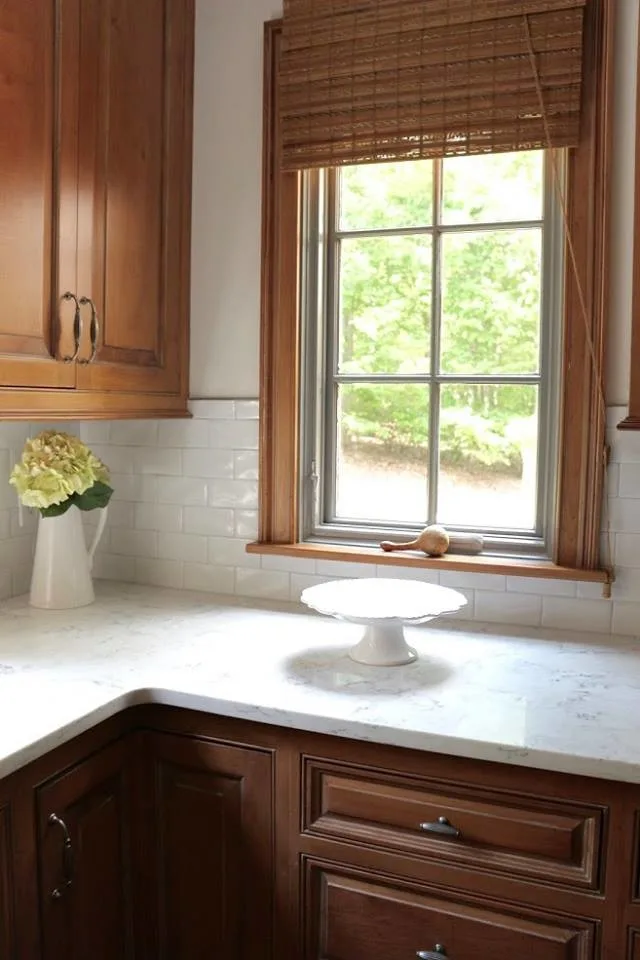 Kitchen with Subway Tiles and Quartz Countertops by Dalton Carpet One Floor & Home - Photo 2