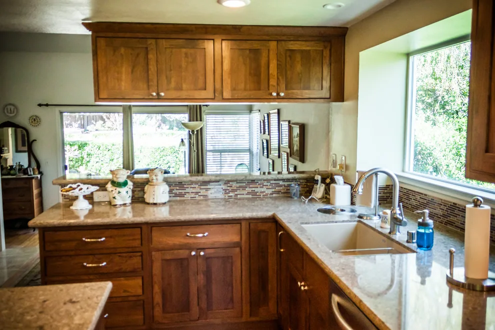 Crystal Cabinet Works - Swan Kitchen Renovation by Surface Art Countertops - Photo 30