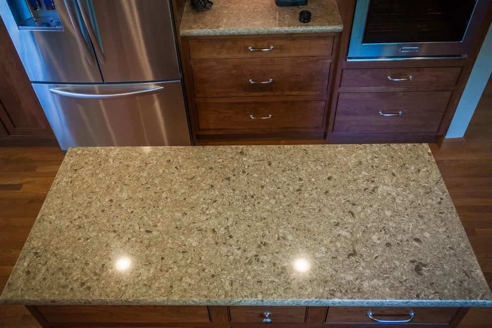 Crystal Cabinet Works - Swan Kitchen Renovation by Surface Art Countertops - Photo 17