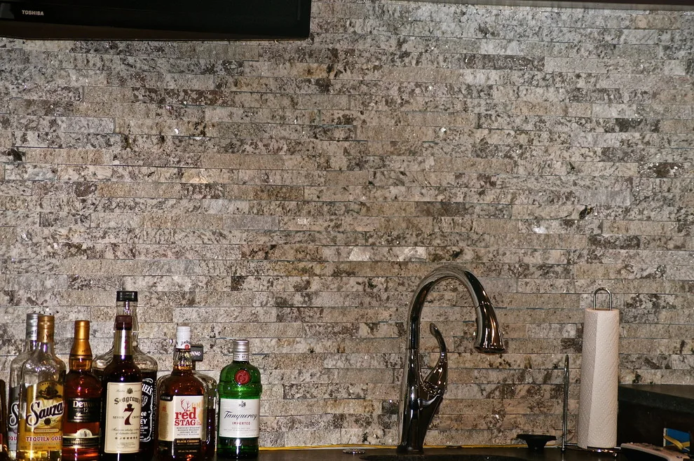 Bar Renovation by Natural Valley Recycled Granite - Photo 2
