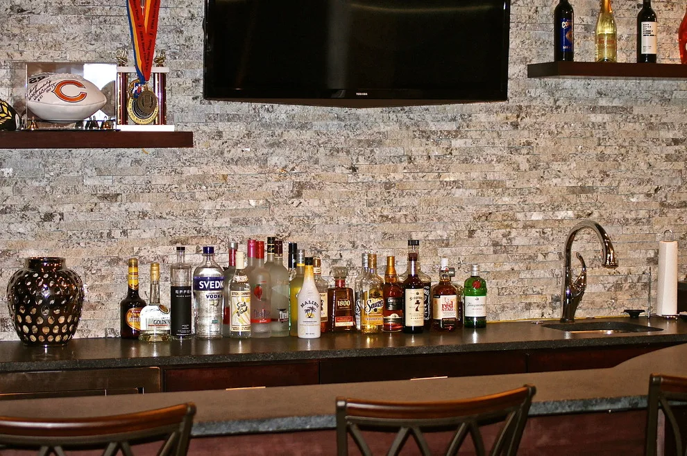 Bar Renovation by Natural Valley Recycled Granite - Photo 4