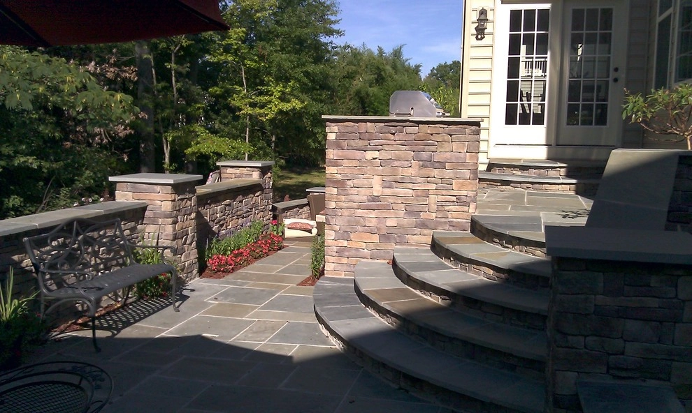 Multi Level Entertaining by Kingstowne Lawn & Landscape - Photo 4