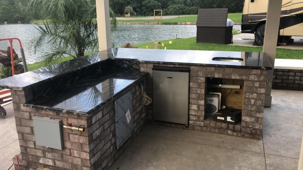 Outdoor Kitchen Installations 2020 by Paradise Granite LLC - Photo 4