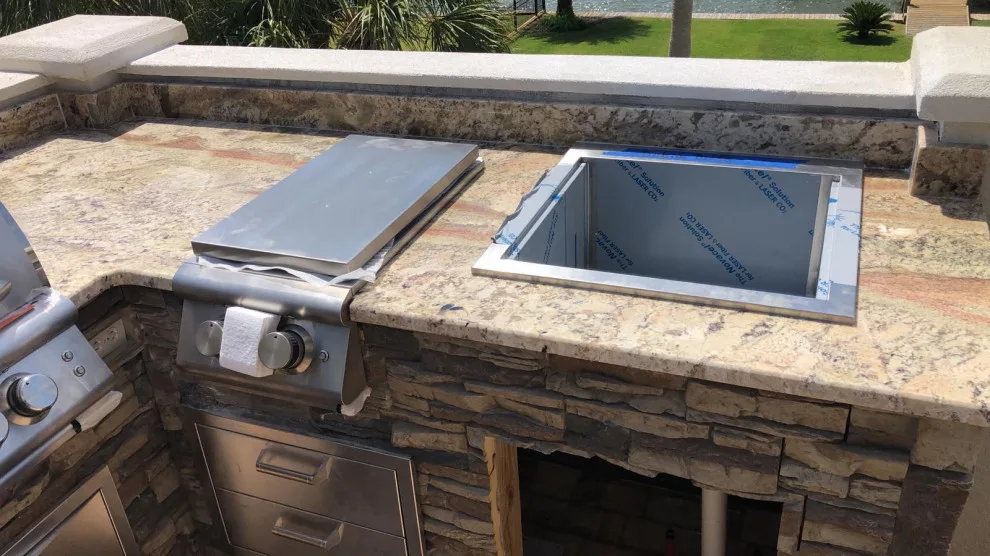 Outdoor Kitchen Installations 2020 by Paradise Granite LLC - Photo 5
