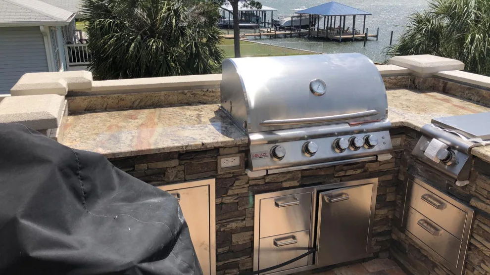 Outdoor Kitchen Installations 2020 by Paradise Granite LLC - Photo 2