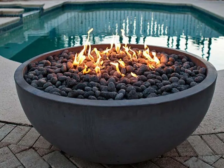 Crafted Fire and Water Bowls by Concrete Commander - Photo 10