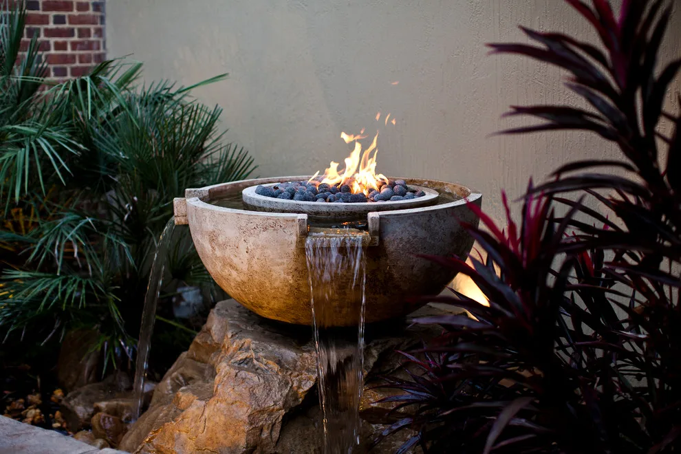 Crafted Fire and Water Bowls by Concrete Commander - Photo 8