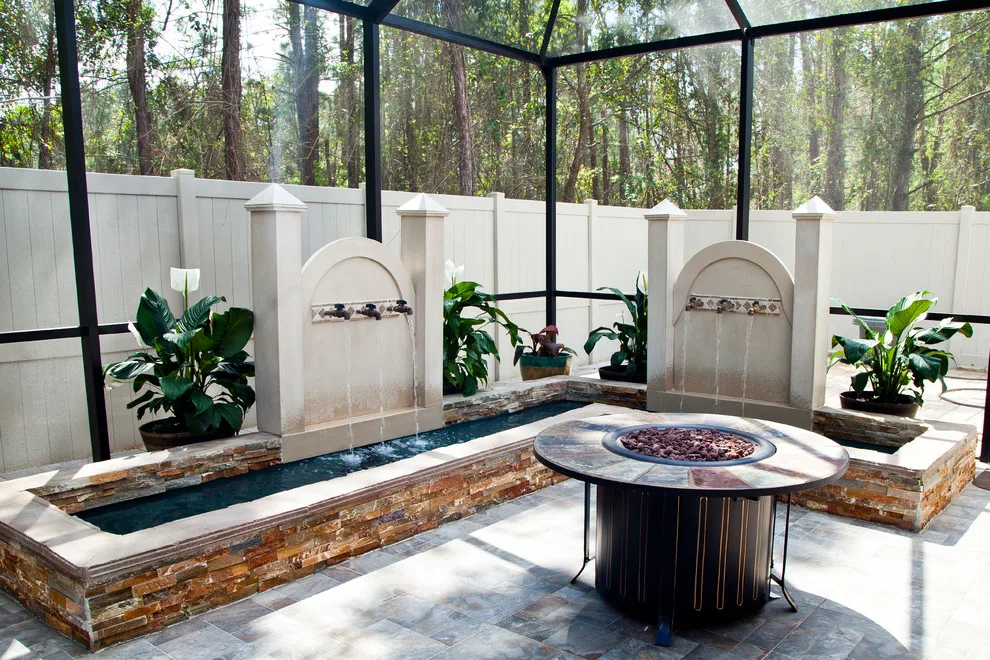 Crafted Fire and Water Bowls by Concrete Commander - Photo 2