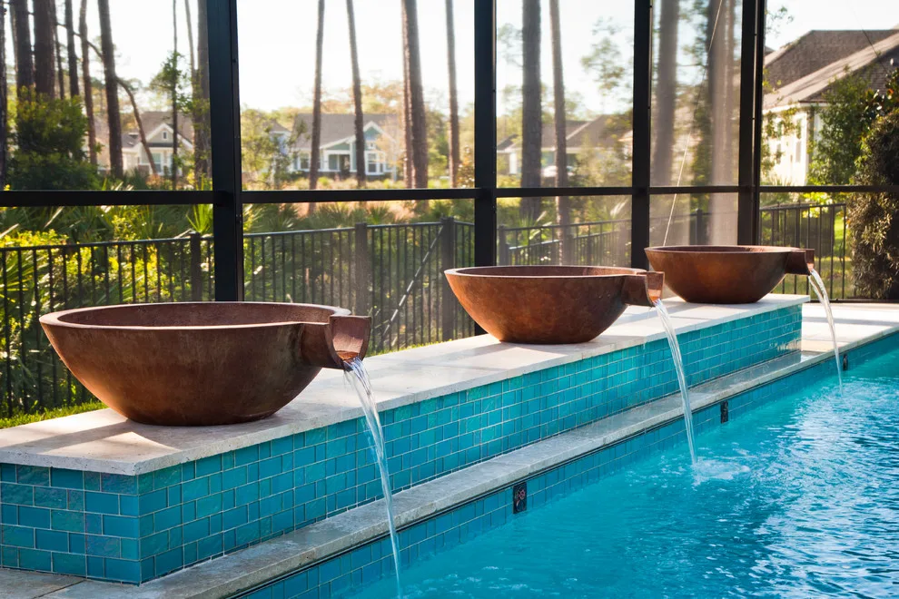 Crafted Fire and Water Bowls by Concrete Commander - Photo 3