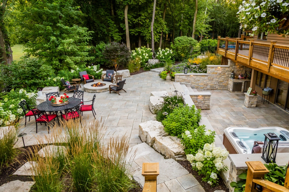 Organic Pool Design by Bruss Landscaping, Inc. - Photo 6