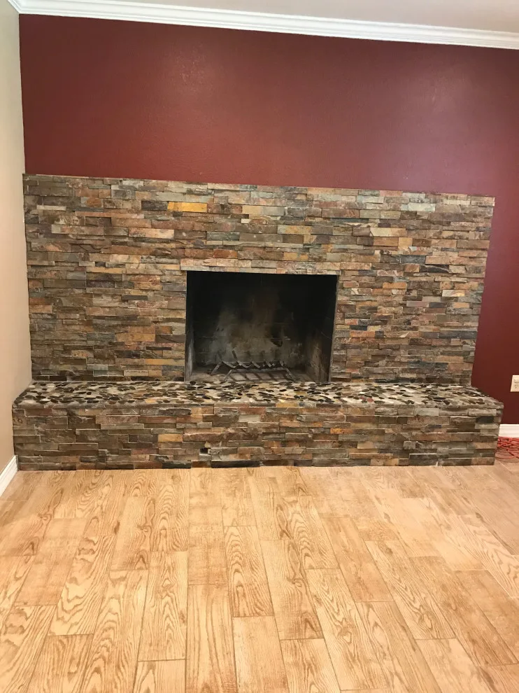 Fireplace Installation by B & W Designer Tile - Photo 6