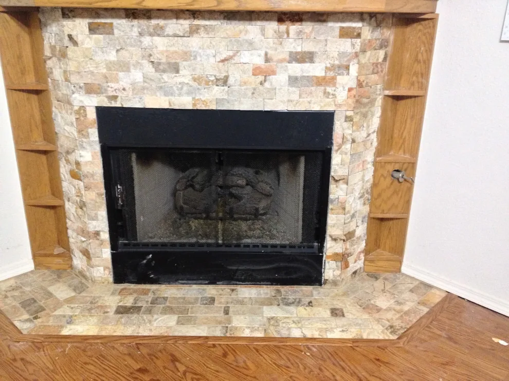 Fireplace Installation by B & W Designer Tile - Photo 2
