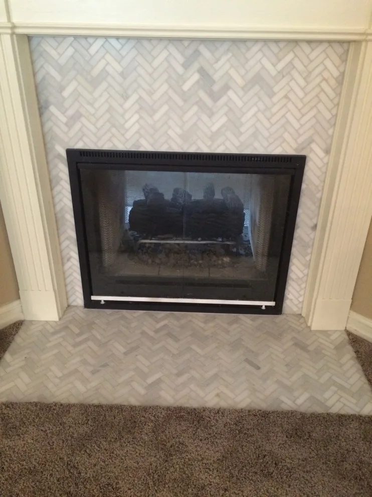 Fireplace Installation by B & W Designer Tile - Photo 7