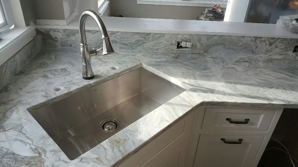 White Marble Alpha by Ohio Valley Solid Surface - Photo 3