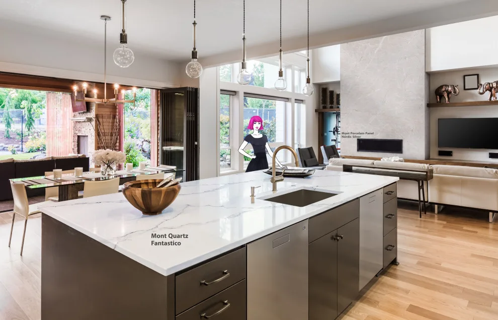 Mont Quartz Collection - Application Images by Mont Surfaces By Mont Granite - Photo 19