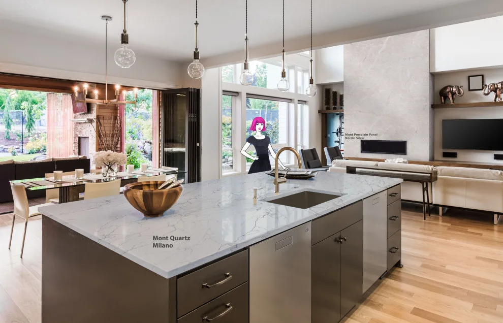 Mont Quartz Collection - Application Images by Mont Surfaces By Mont Granite - Photo 11