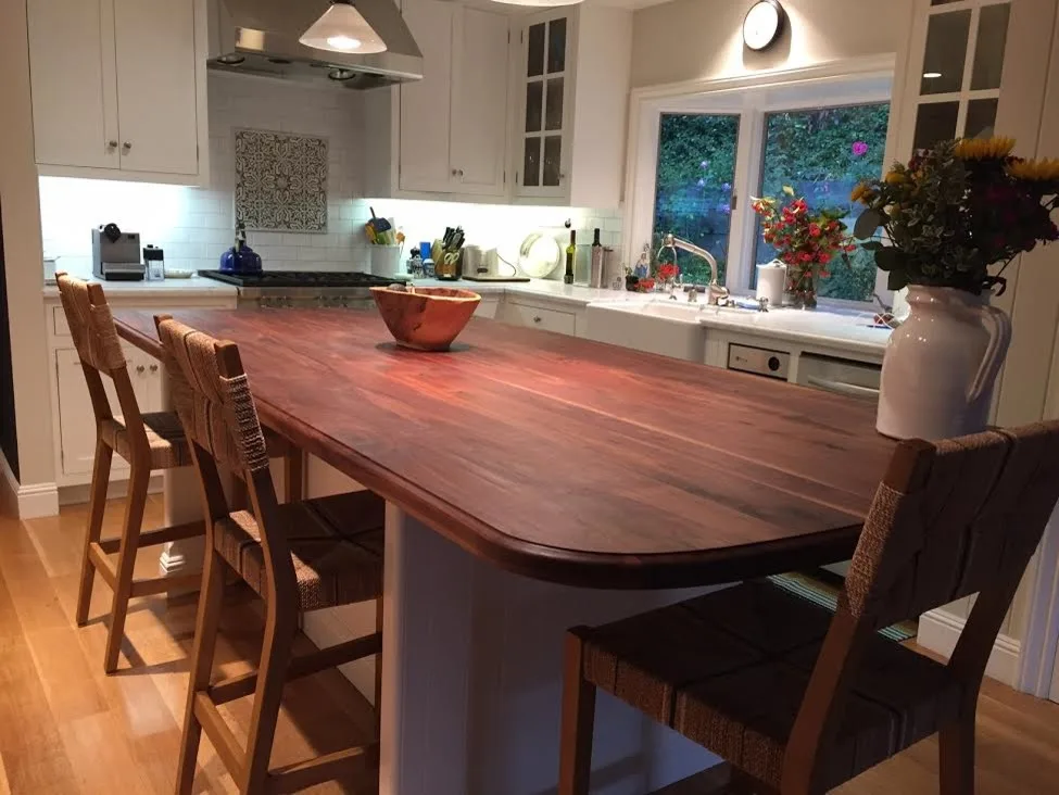 Armani Premium Walnut Wide Plank Countertop by Armani Fine Woodworking - Photo 2