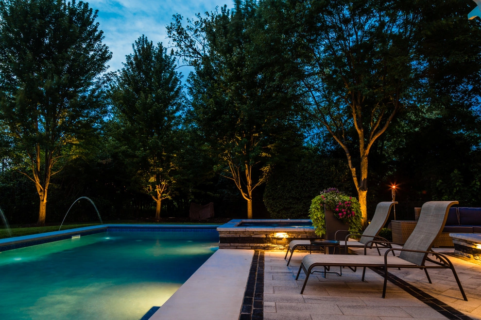 Modern Pool Design by Bruss Landscaping, Inc. - Photo 4
