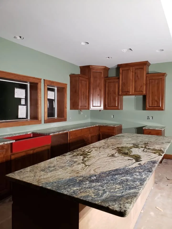 Azure Dream Granite Kitchen by S.A.K Granite - Photo 3