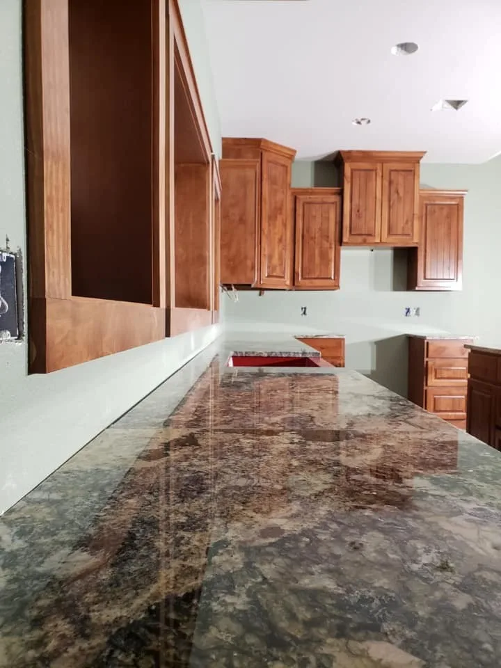 Azure Dream Granite Kitchen by S.A.K Granite - Photo 4