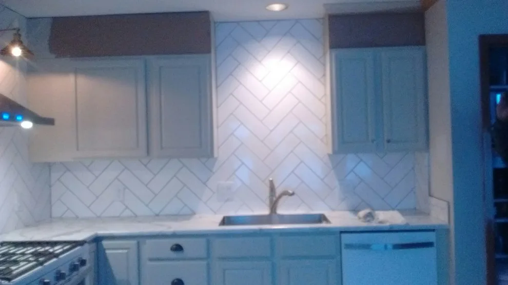 Contemporary Kitchen Backsplash Renovation by Kemper Flooring Inc. - Photo 2