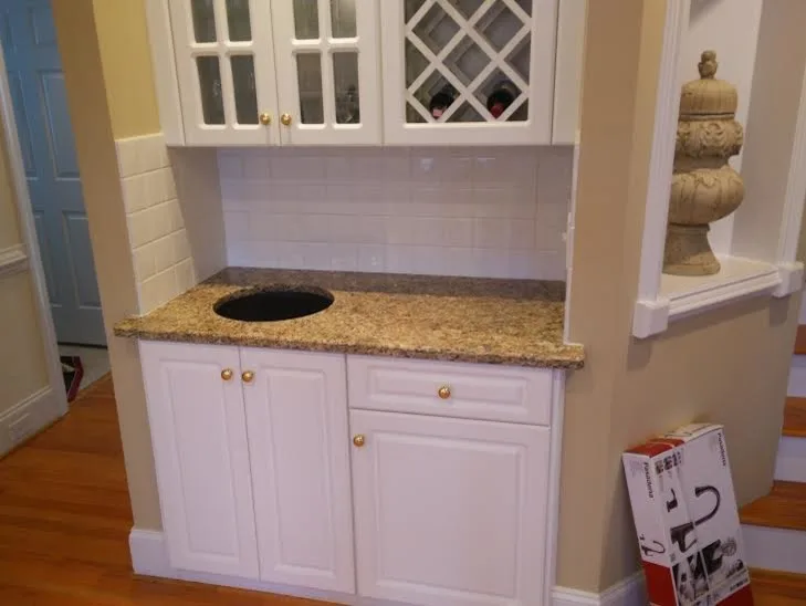 Bailey Task (New Venetian Gold Granite) by Prostone Granite & Cabinetry - Photo 2