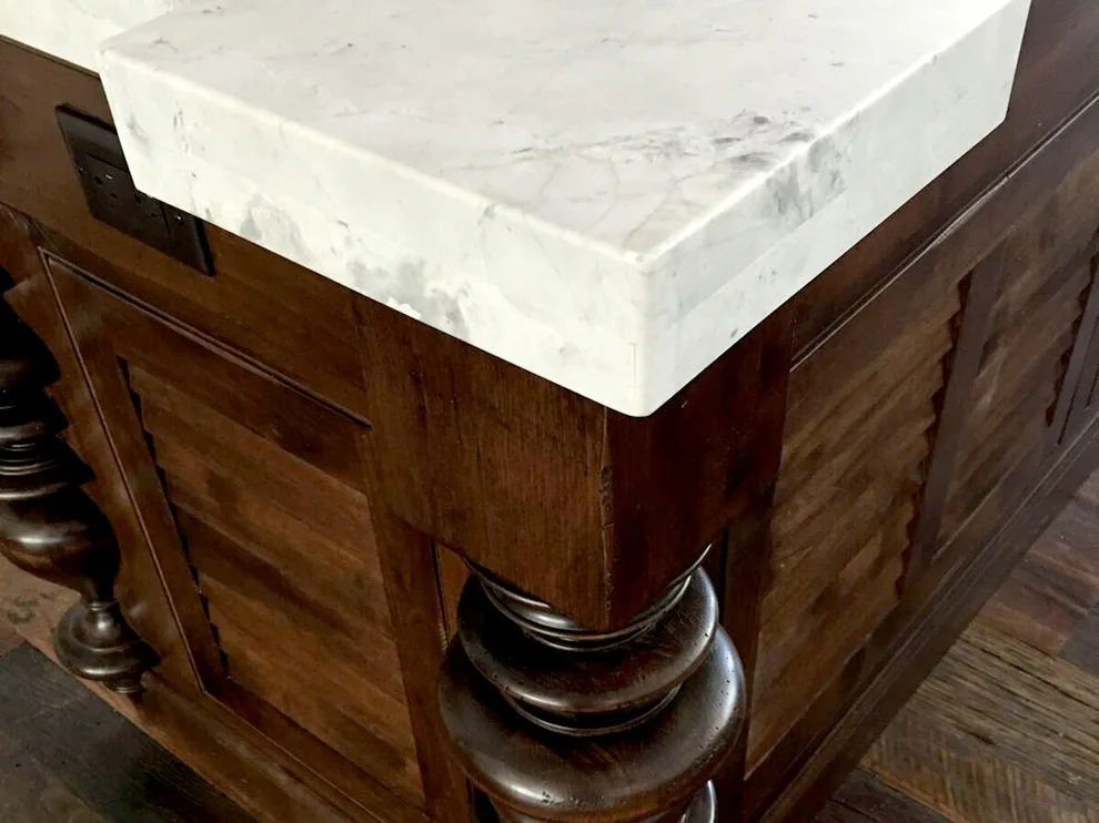 Contemporary Kitchen Design for Hilton Head Prestige by Prestige Stone & Tile - Photo 2