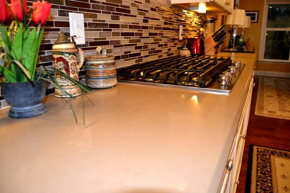 Contemporary Kitchen Design for Hilton Head Prestige by Prestige Stone & Tile - Photo 14