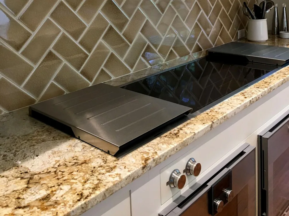 Contemporary Kitchen Design for Hilton Head Prestige by Prestige Stone & Tile - Photo 9