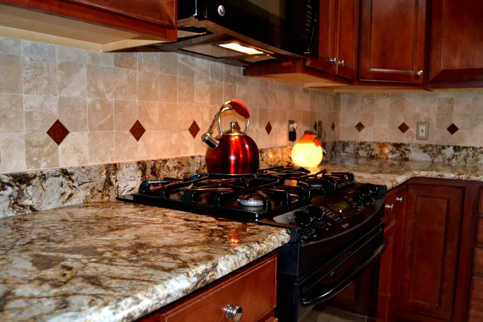 Contemporary Kitchen Design for Hilton Head Prestige by Prestige Stone & Tile - Photo 5
