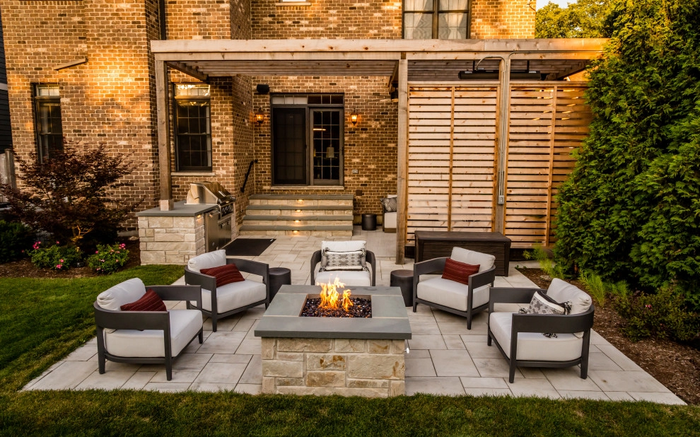 Contemporary Patio/Pergola by Bruss Landscaping, Inc. - Photo 5