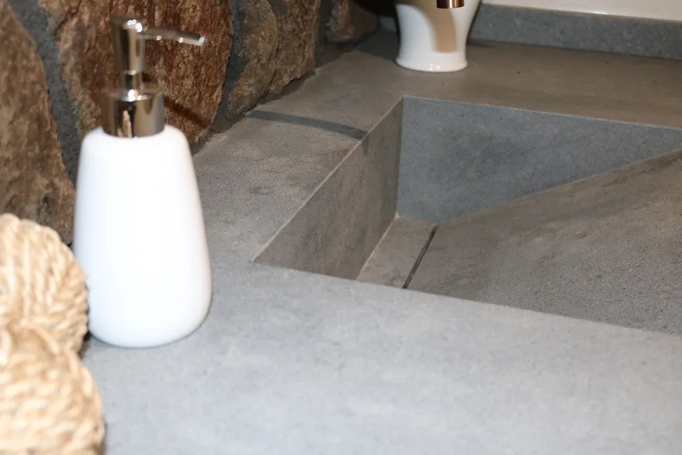 Restroom by Todd Branson Stoneworks - Photo 18