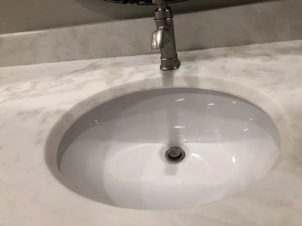 Bluffton Modern Bathroom Renovation in Custom Home by Prestige Stone & Tile - Photo 4