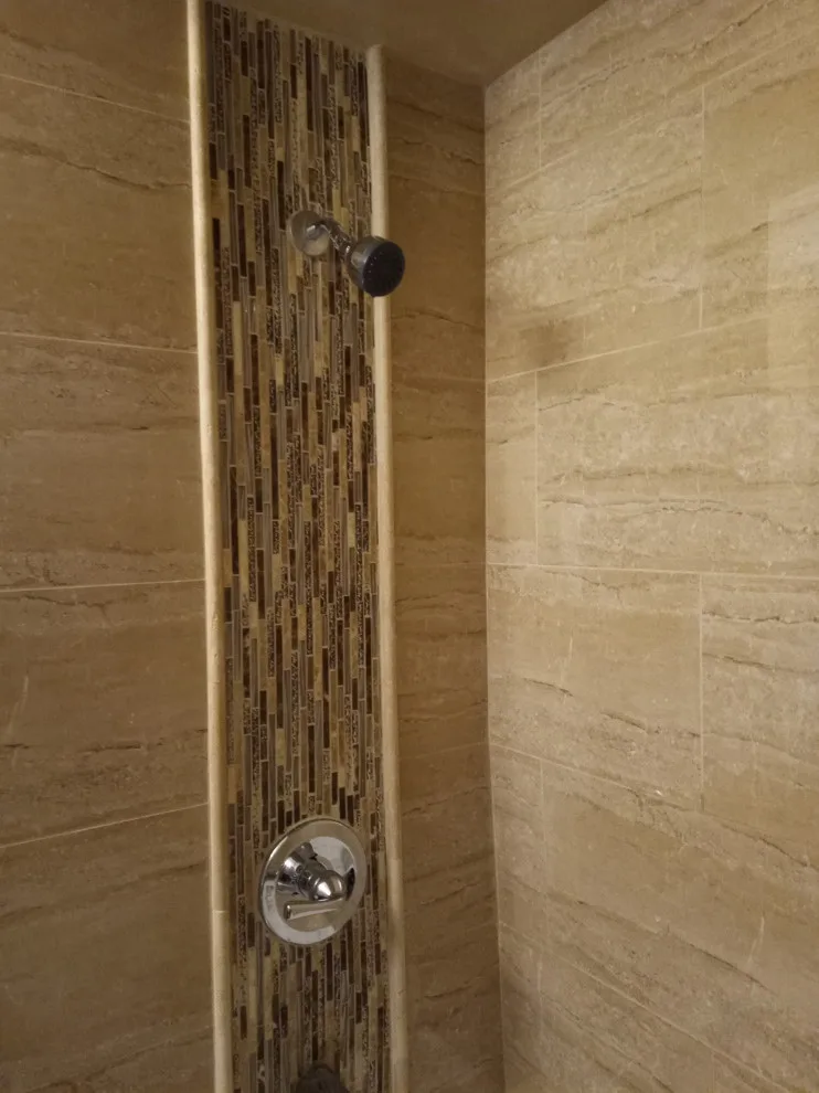 Vanity and Custom Shower Design for Bathrooms by Bonetti Tile - Photo 2