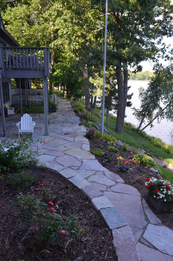 Flagstone patio, steps and walkway by Landsburg Landscape Nursery - Photo 4