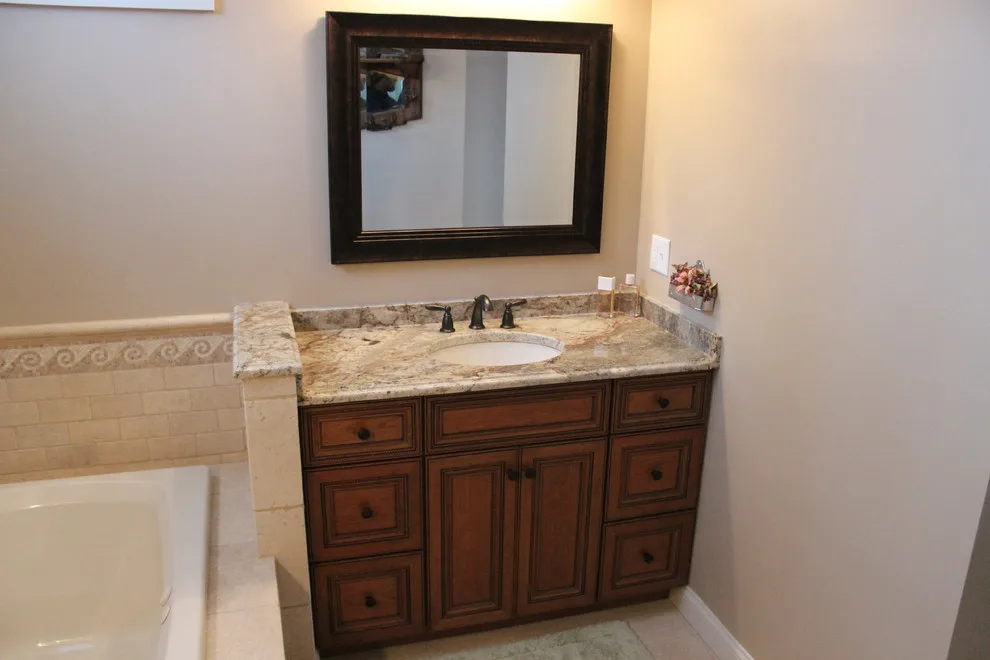 Elegant Bathroom Vanity Surfaces by Merlino Marble And Granite - Photo 13