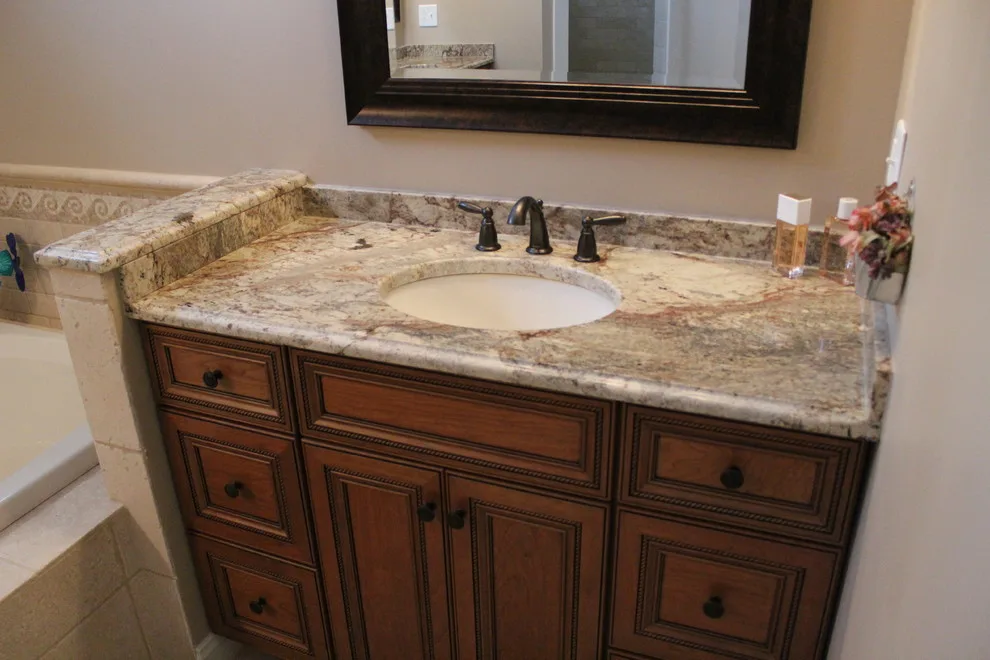 Elegant Bathroom Vanity Surfaces by Merlino Marble And Granite - Photo 3