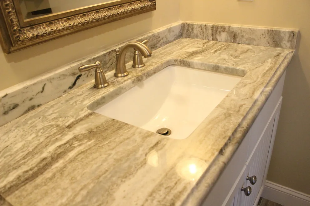 Elegant Bathroom Vanity Surfaces by Merlino Marble And Granite - Photo 4