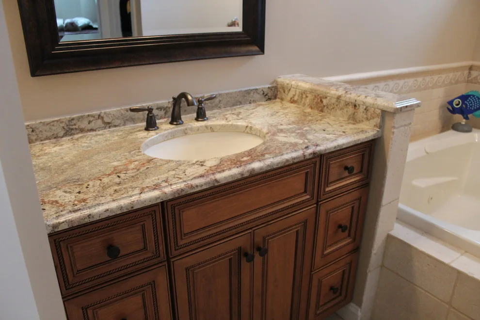 Elegant Bathroom Vanity Surfaces by Merlino Marble And Granite - Photo 7