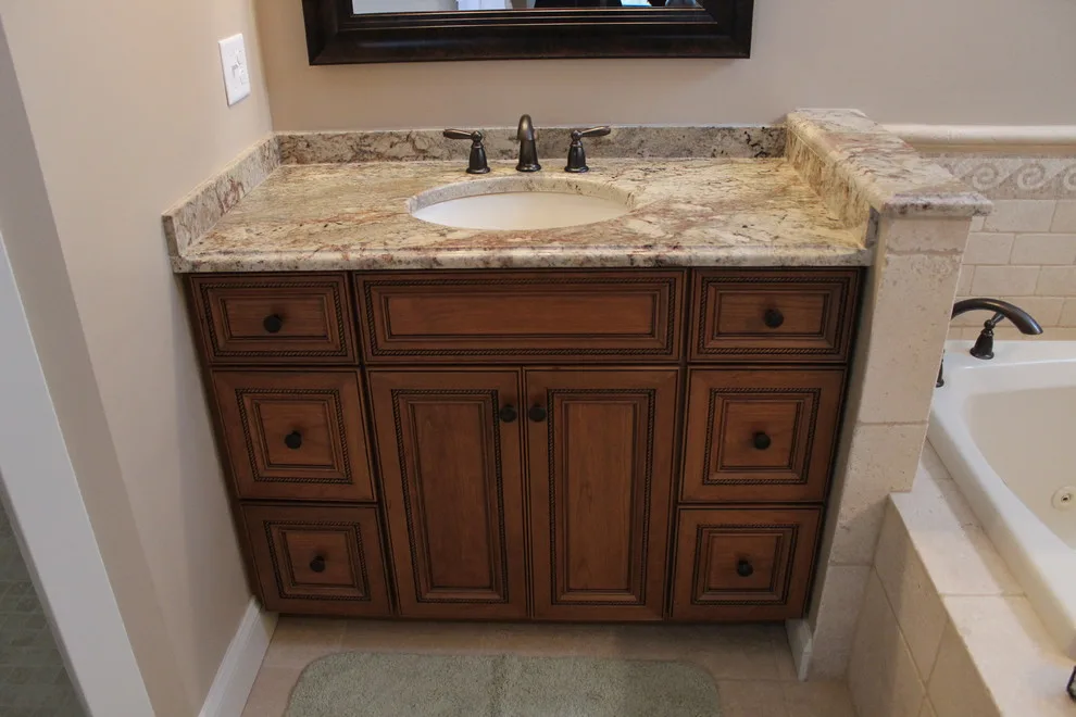 Elegant Bathroom Vanity Surfaces by Merlino Marble And Granite - Photo 14