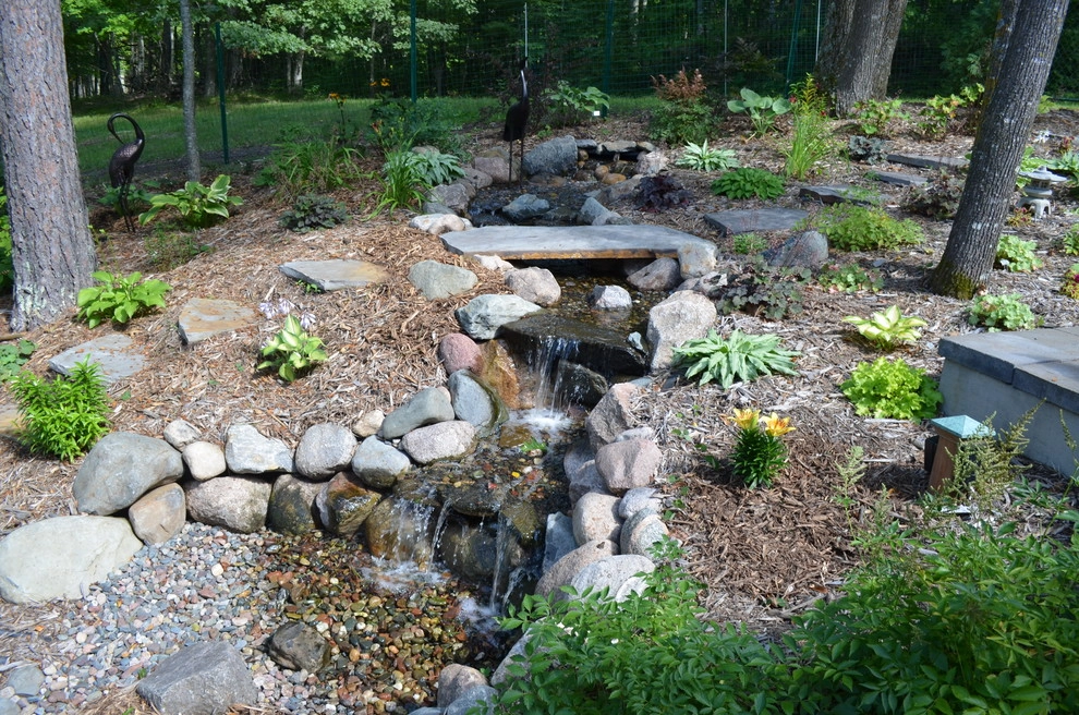 Waterfall with fairy garden by Landsburg Landscape Nursery - Photo 12