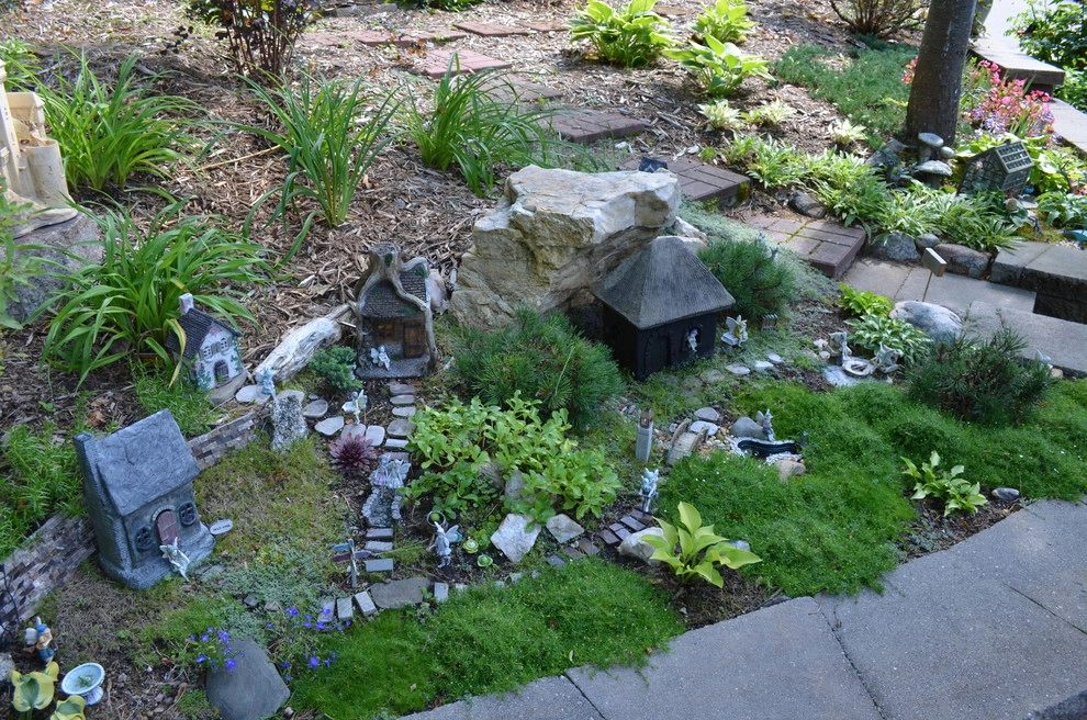 Waterfall with fairy garden by Landsburg Landscape Nursery - Photo 9