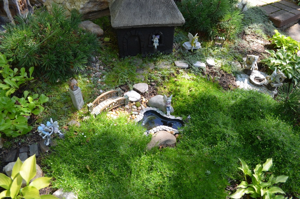 Waterfall with fairy garden by Landsburg Landscape Nursery - Photo 15