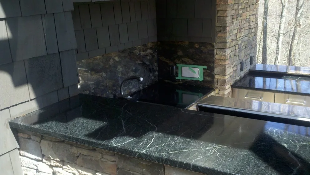 Stunning Outdoor Kitchen by Custom Granite Interior - Photo 3