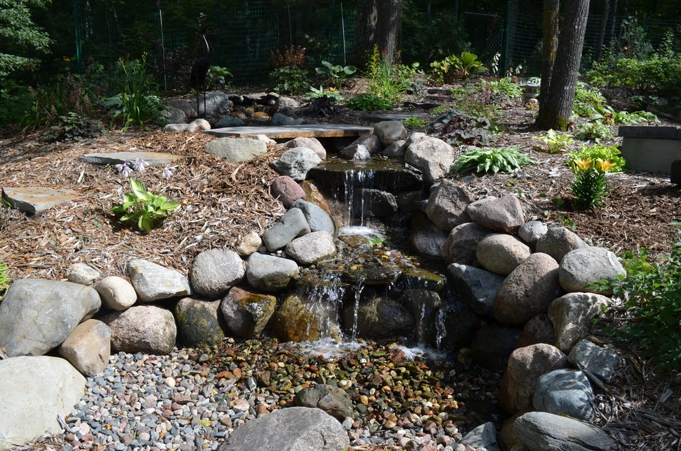 Waterfall with fairy garden by Landsburg Landscape Nursery - Photo 10