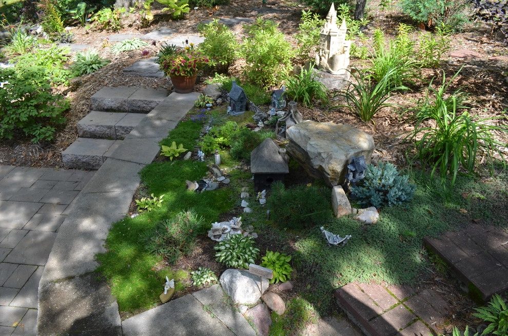 Waterfall with fairy garden by Landsburg Landscape Nursery - Photo 5