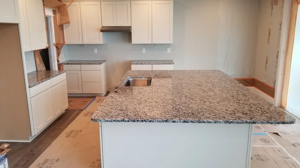 Frosted Bianco Granite Countertops by Tops Solid Surface - Photo 9