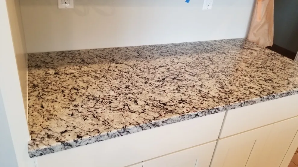 Frosted Bianco Granite Countertops by Tops Solid Surface - Photo 13